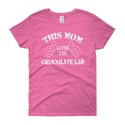 This Mom Loves Her Chocolate Lab