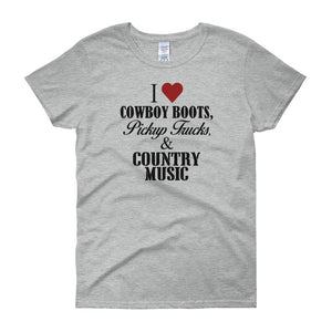 Cowboy Boots, Pickup Trucks & Country Music