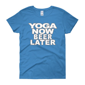 Yoga Now Beer Later