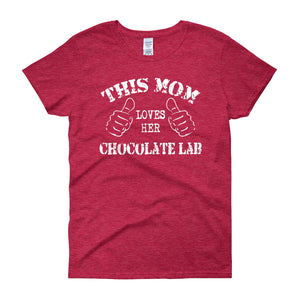 This Mom Loves Her Chocolate Lab